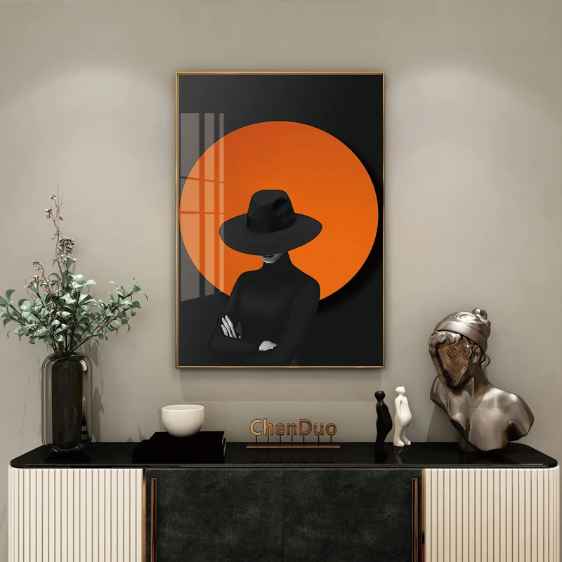 Hot sale wall art  Modern Large Size sexy girl  Art Painting Canvas Art Print