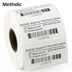 Best selling thermal label roll custom size self-adhesive label sticker waterproof shipping label