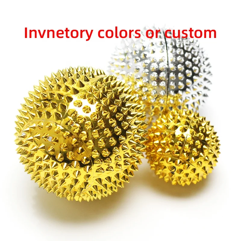 Hand And Palm Massage Magnetic Massager Needle Massage Ball Manual MassageBall Palms Acupoints Pressing Spiky Roller Balls