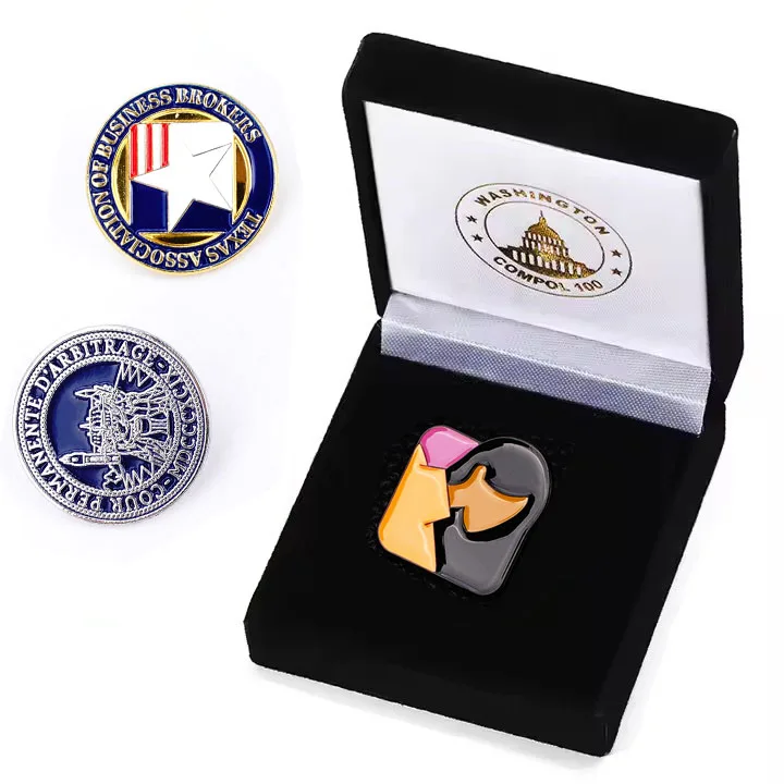 Custom Enamel Pin Soft Enamel Pin Cartoon With Metal Badge Logo Print Cute Anime Hard Enamel Lapel Pin Custom