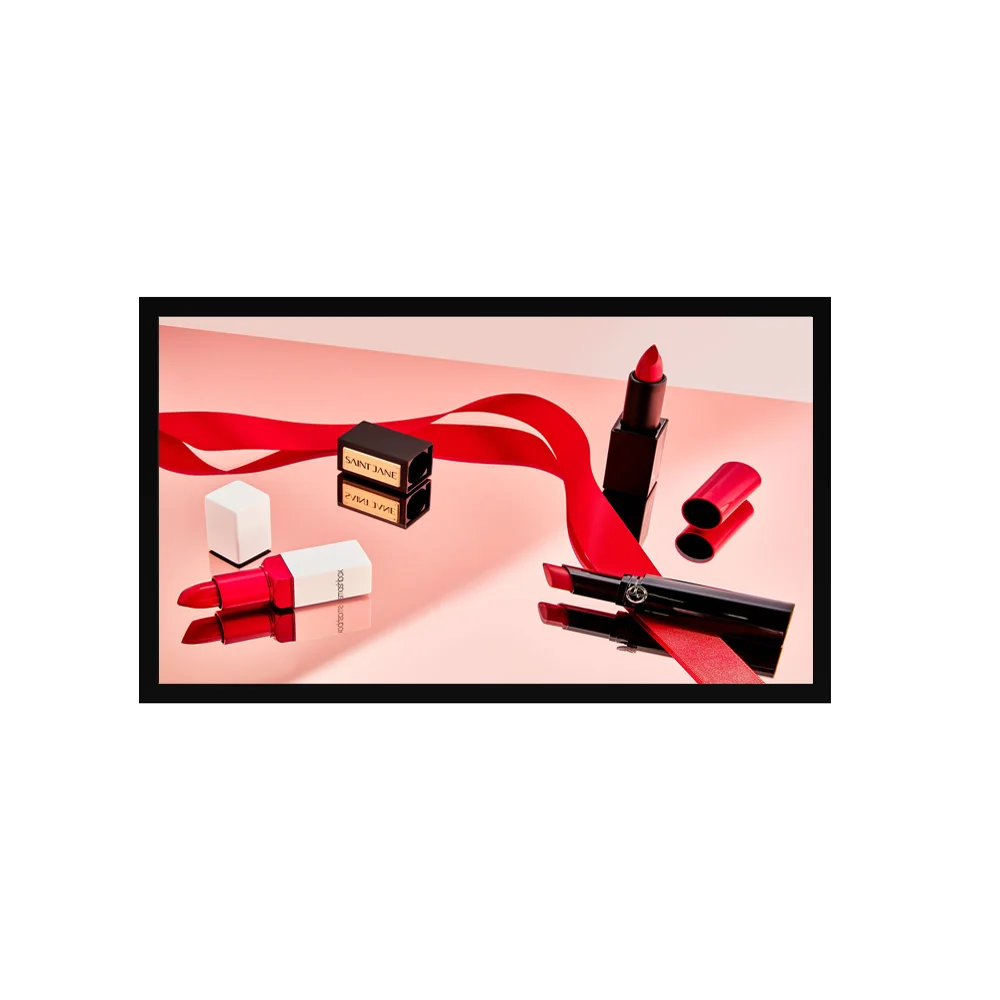 32-дюймовый наружный настенный рекламный дисплей, 3000 ниты, высокая яркость, оптическое соединение, ЖК-дисплей, цифровые вывески и дисплеи