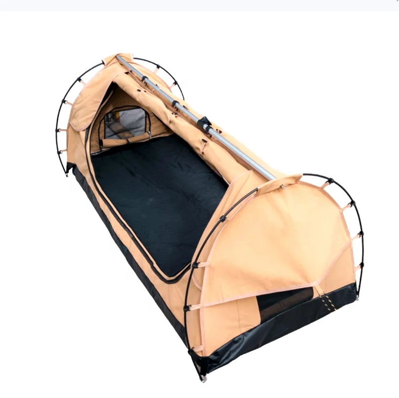 Factory Price Australian Outdoor Camping Hiking Waterproof Canvas Single Swag Tent For Sale