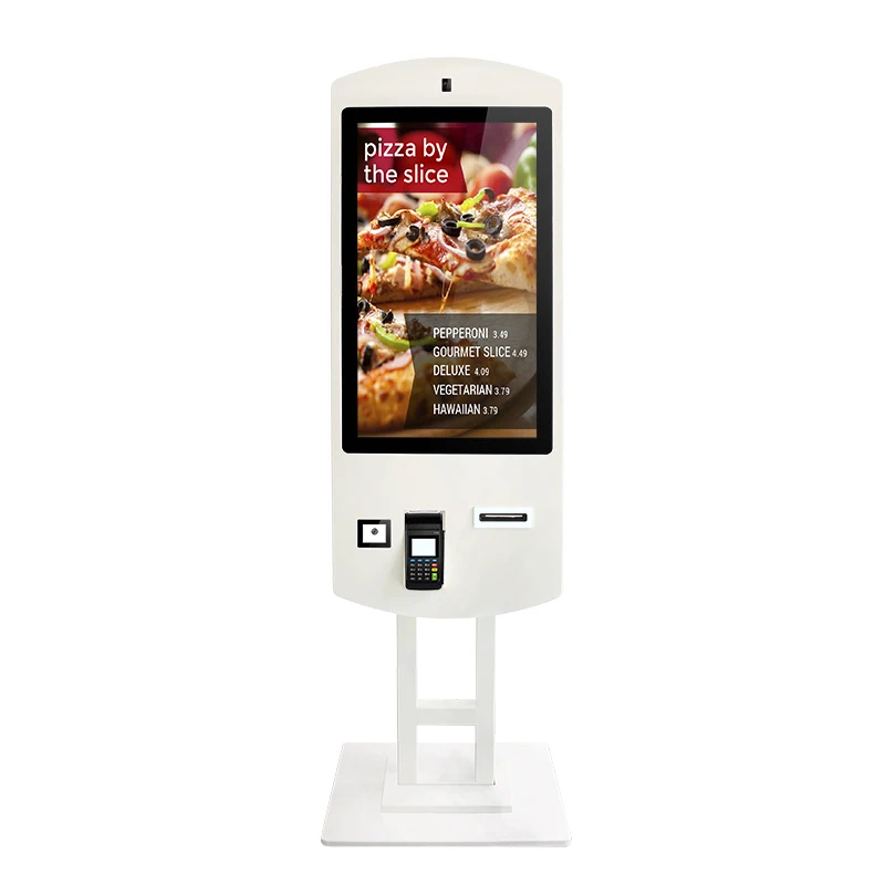 32inch Self Service Order Fast Food Kiosk Touch Screen Machine For Fast Food Restaurant