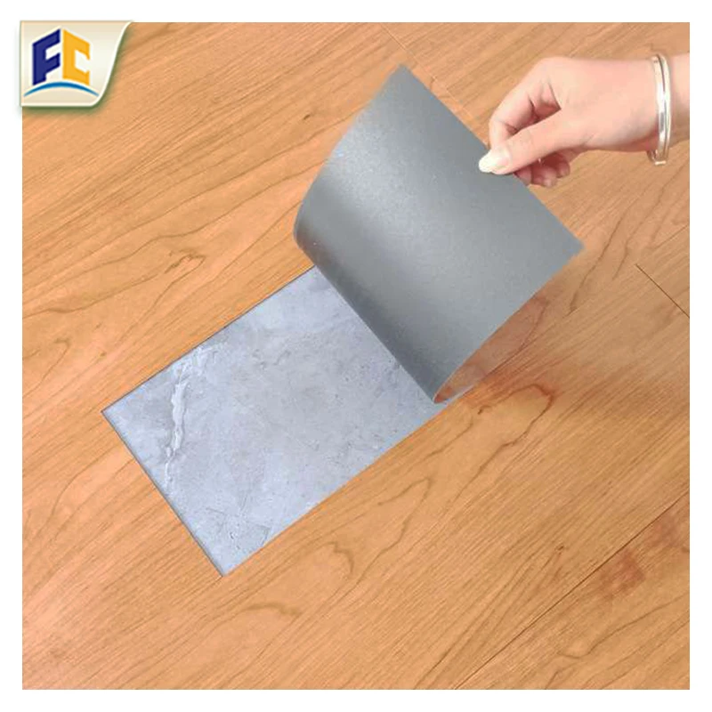 Wood-Plastic & Composite Style LVT Flooring with Easy Installation Durable Self-Adhesive Vinyl Luxury PVC Tiles & Adhesive Paper