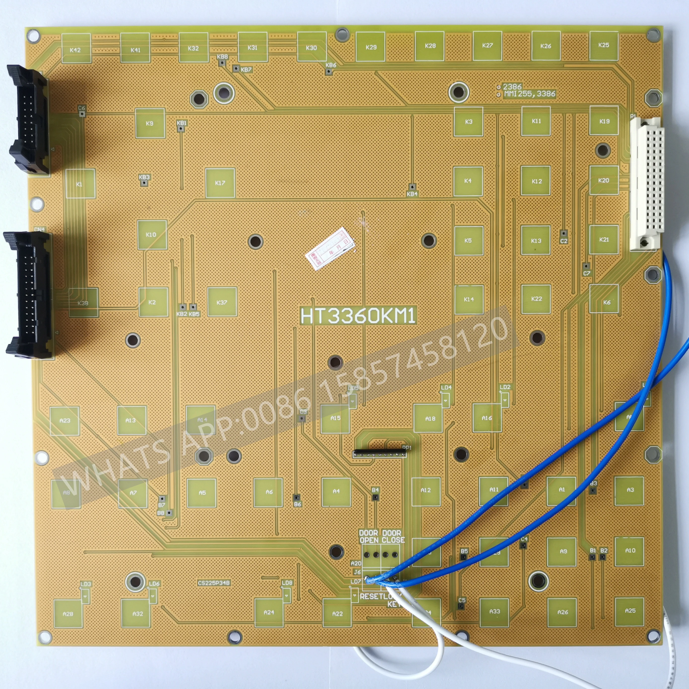 Techmation Haitian Keypad Key board HT3360KM1 2BP_KS_HT3360S-N000565