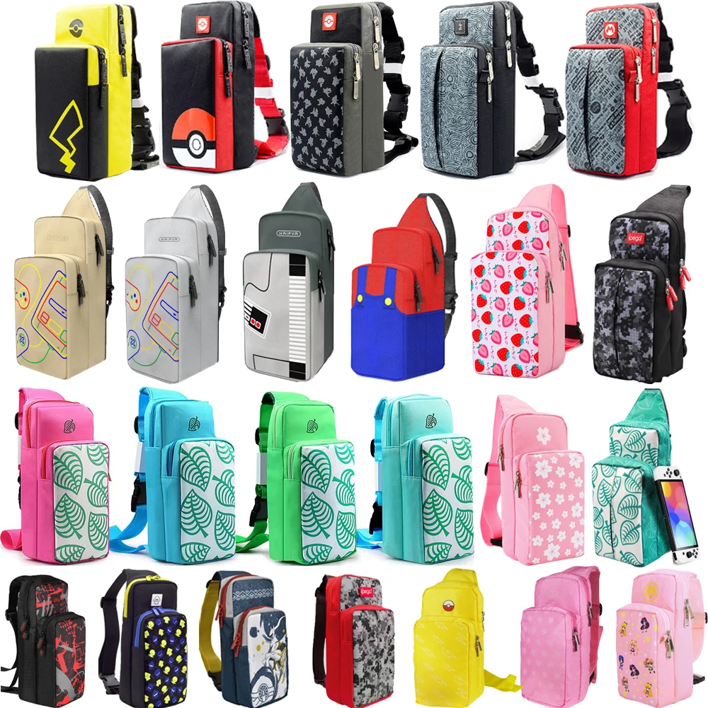 Custom Portable Shoulder Chest Crossbody Side Bag Storage bag Travel Bag for Switch/Oled/switch lite