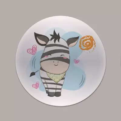 Customization Heat Sensitive Color Changing Sticker for Kids Potty Training Toilet with Cartoon Figures