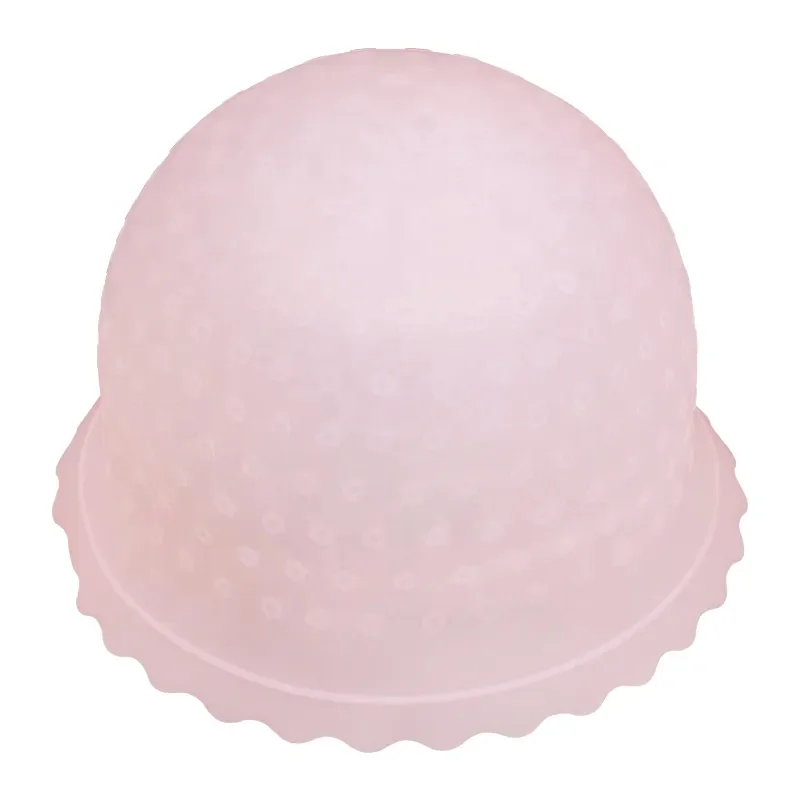 Professional salon coloring hair hat plastic rubber silicone hair highlighting hat