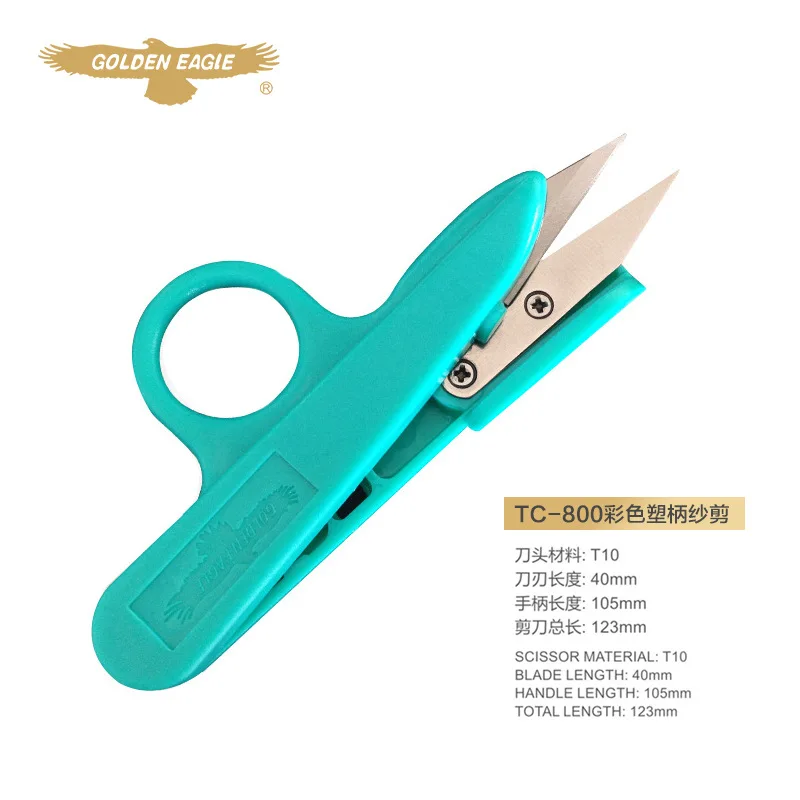 Wholesale Plastic Household Sewing Tools Household Sewing Scissors Thread Snips Yarn Small Cross Scissors