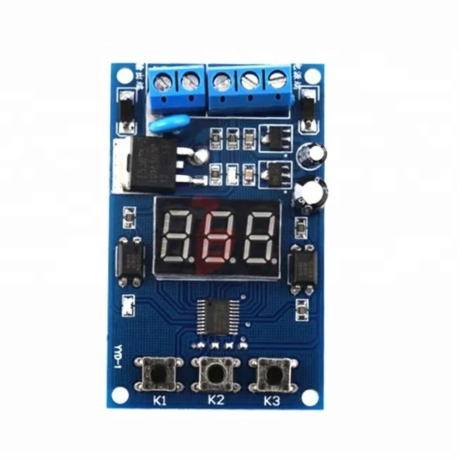 DC 5-30V 9V 12V 24V LED Display Trigger Cycle Timer Delay Switch Circuit FET Driver Control Board Module
