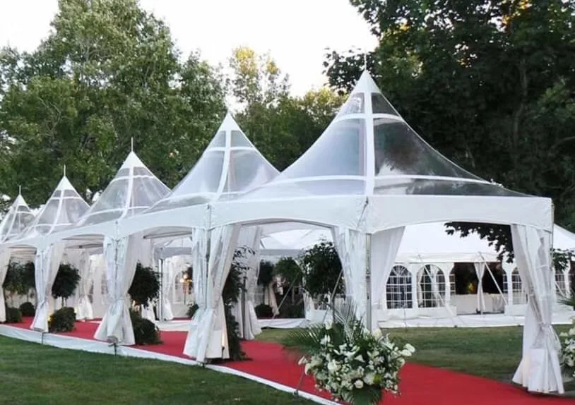 modern transparent marquee party wedding tent for ceremony event