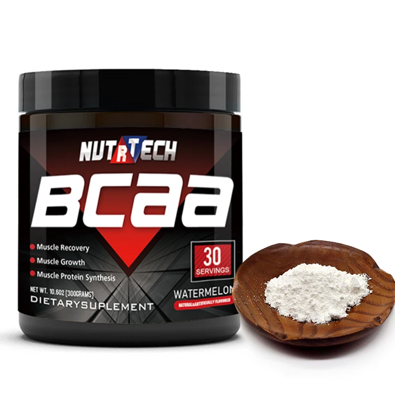 Бодибилдинг OEM BCAA Аминокислотный порошок ароматизированный для наращивания мышц BCAA