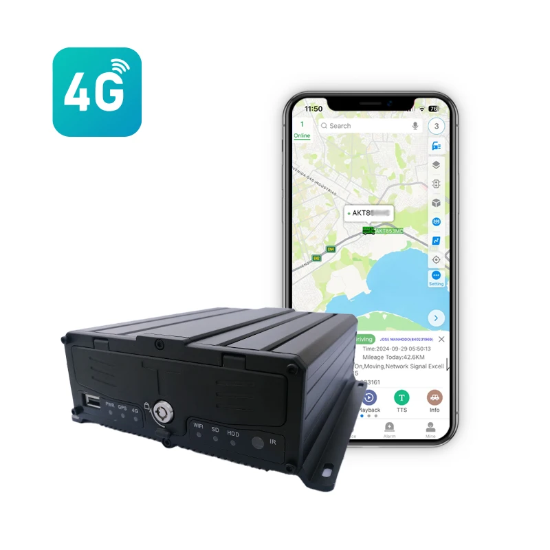 M8340 CCTV DVR 4G 8ch 1080P мониторинг в режиме реального времени Глобальный GPS Позиционирование автомобиля грузового автомобиля универсальный жесткий диск для хранения максимум 4T
