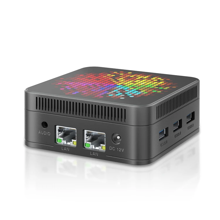 HSI N100 мини-ПК игровой процессор Intel Alder Lake N95 WiFi6 BT5 двойной Lan тройной дисплей настольный ПК мини Win11 компьютер