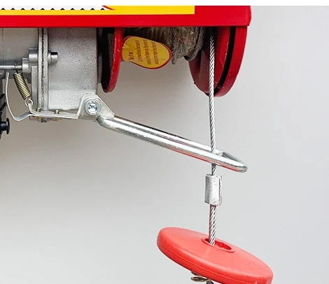 Factory high quality 110V~380V low clearance electric rope hoist