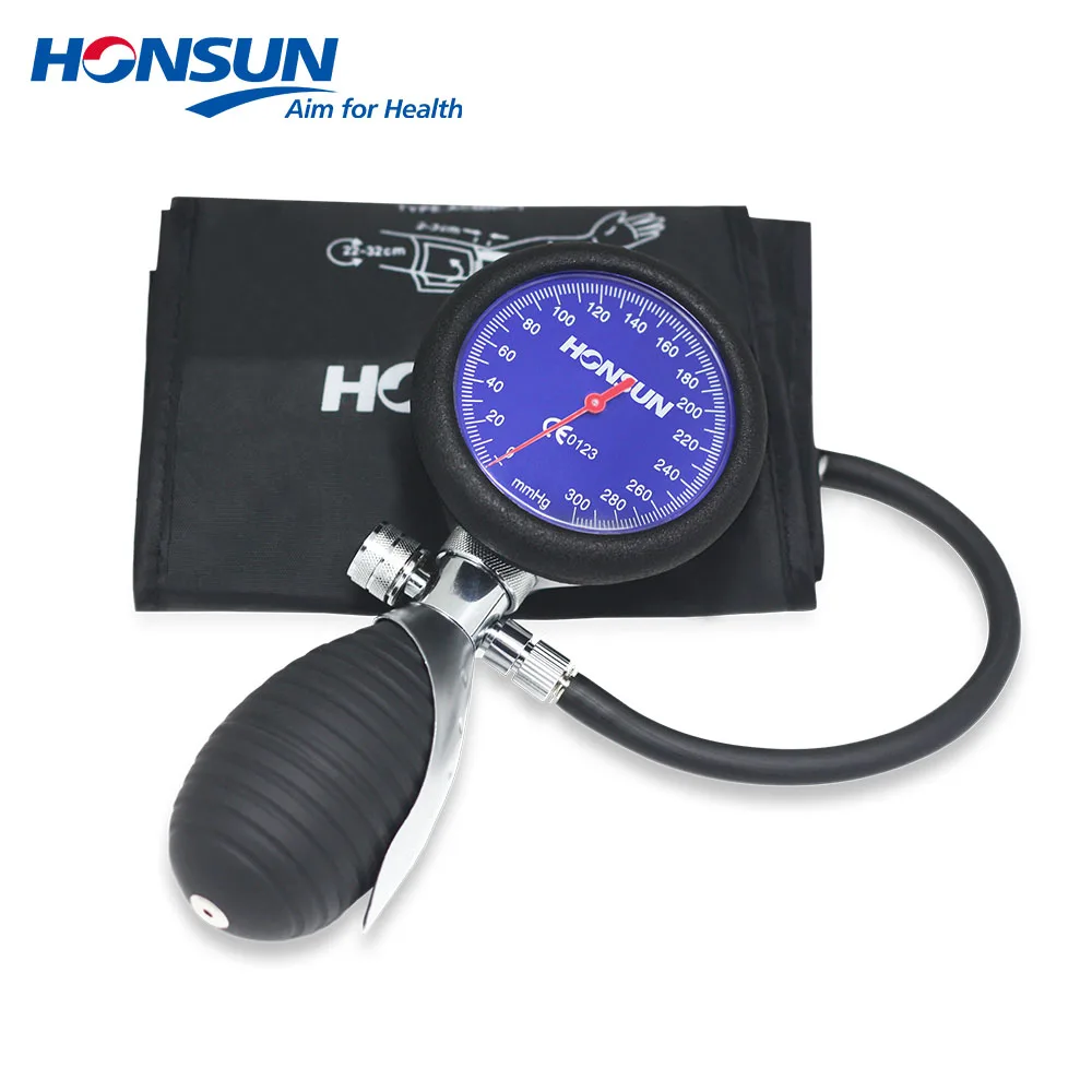 HONSUN HS-201T Multicolor Home or Hospital Use Manual Palm Type Sphygmomanometer