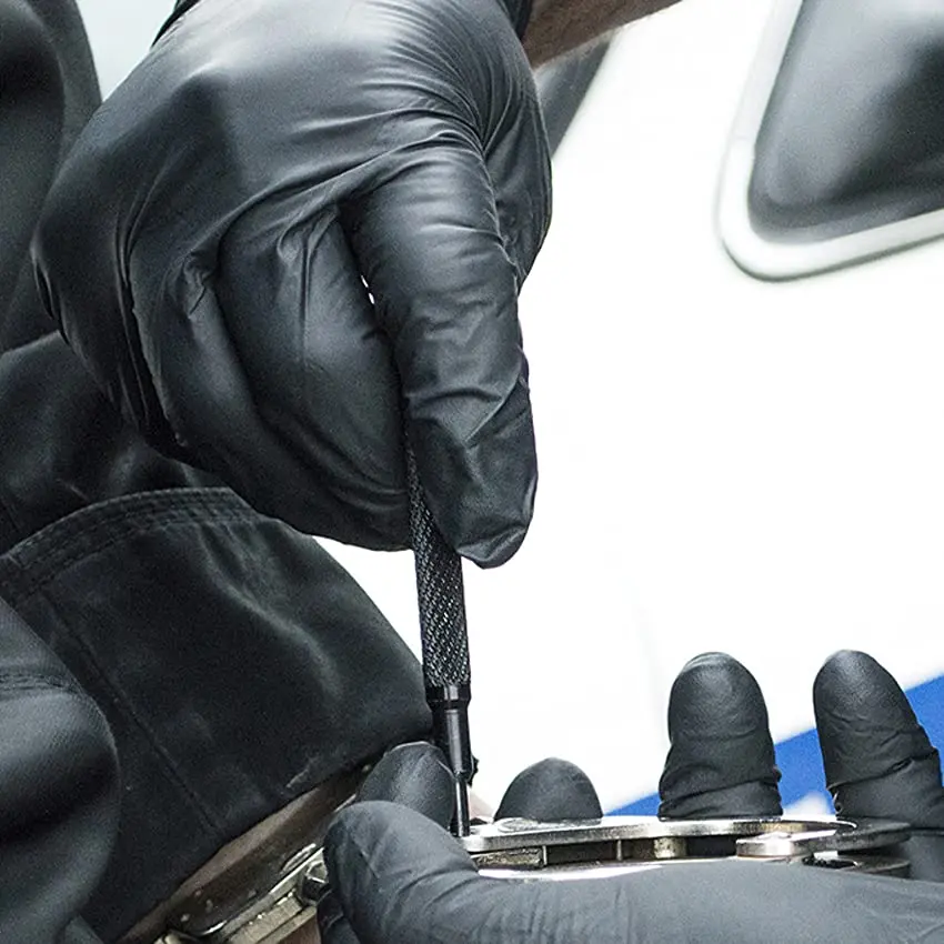 2023 Hot Selling on Amazon Black Nitrile gloves latex glove Black Factory Sell Directly