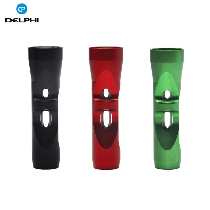 
Aircraft Aluminum Metal Smoking Nano Pipe Glass One Hitter Smoking Pipe Cigarette Dugout Metal Tobacco Pipes 