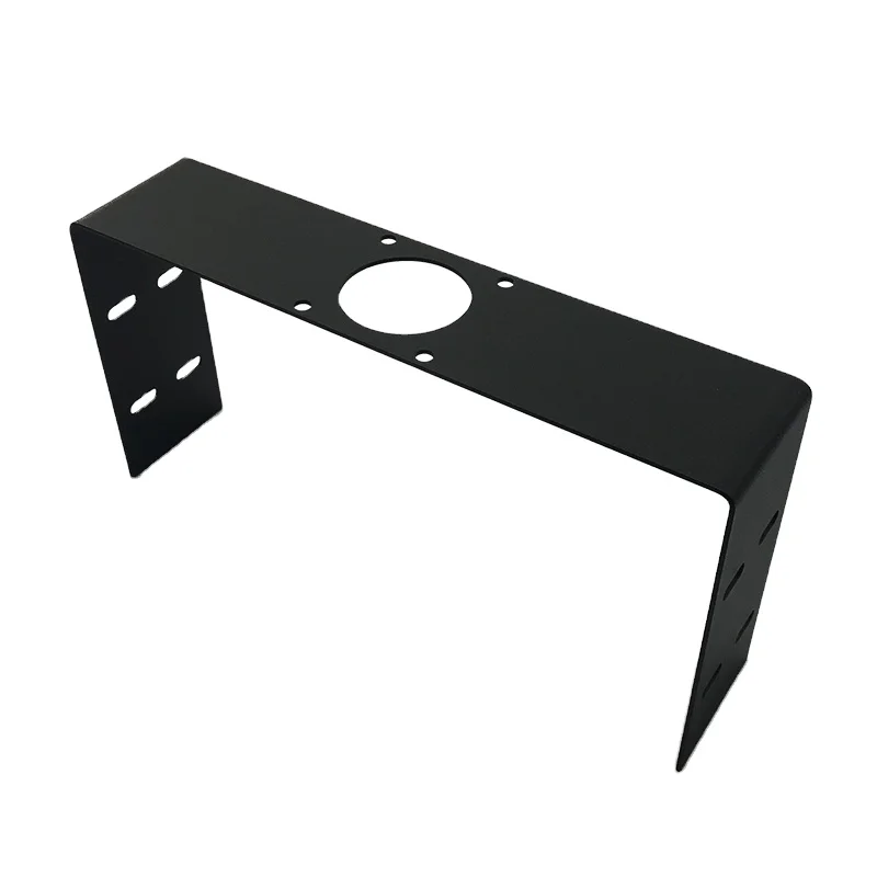 Custom sheet metal fabrication parking heater U-shaped bench fuel heater air heater U-shaped fixed steel plate fittings
