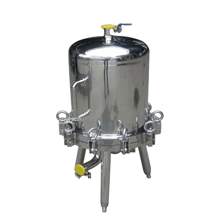 Sanitary Grade SS316L Wine Lenticular Filter Housing, Depth Filter for wine beer filtration