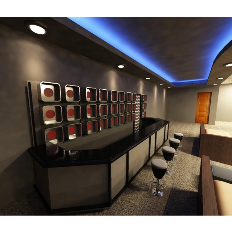 Latest design used cinema furniture model bar counter