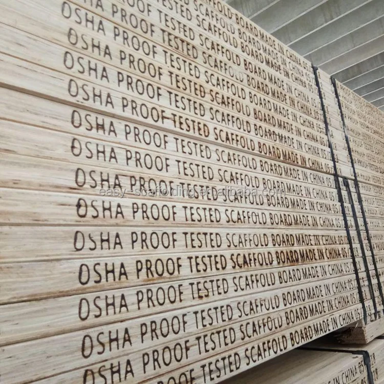 Scaffolding Building Material Construction Pine Wooden Plank