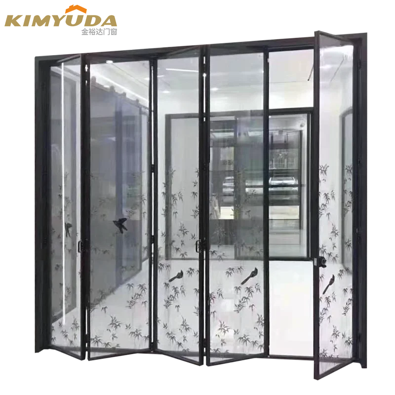 heavy duty folding door sliding bifold doors accordion on patio as the exterior door for big space enough