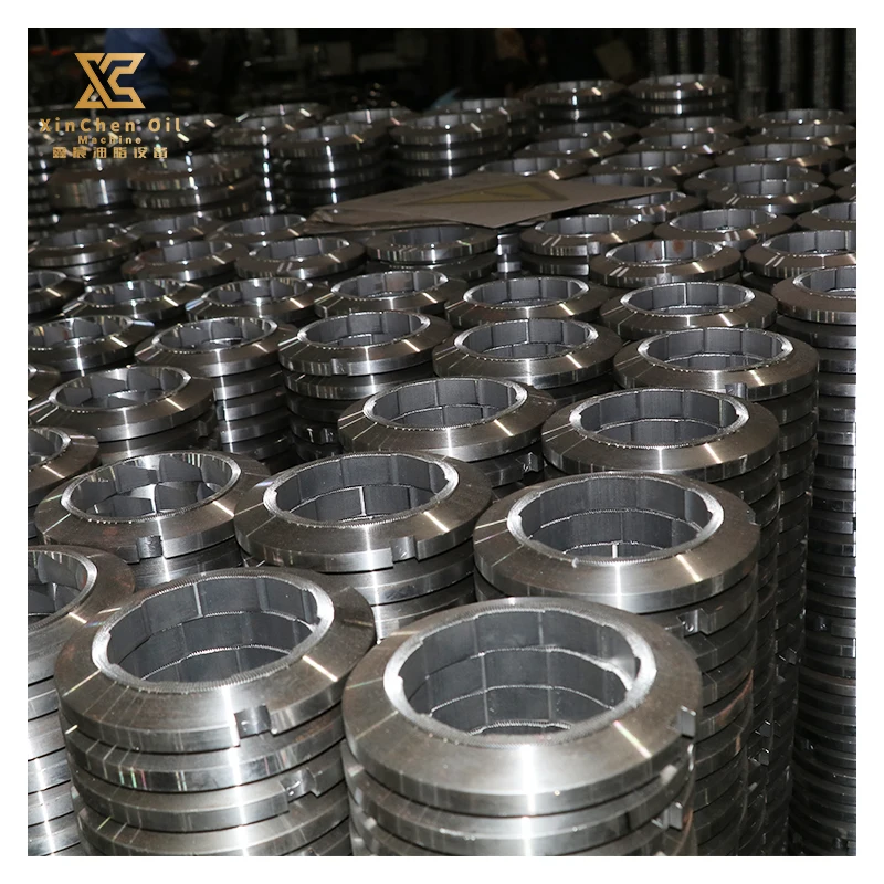 Screw Worms Cages Rings Rod Oil Press Machine Spare Parts Oil Press Spare Parts