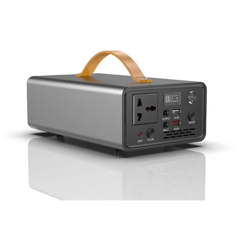 ESG Высококачественный портативный 500 Вт Емкость Водонепроницаемый 110 В или 220 наружный аварийный источник питания