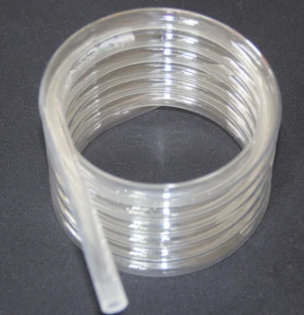 Heat Resistant Quartz Glass spiral quartz glass tube