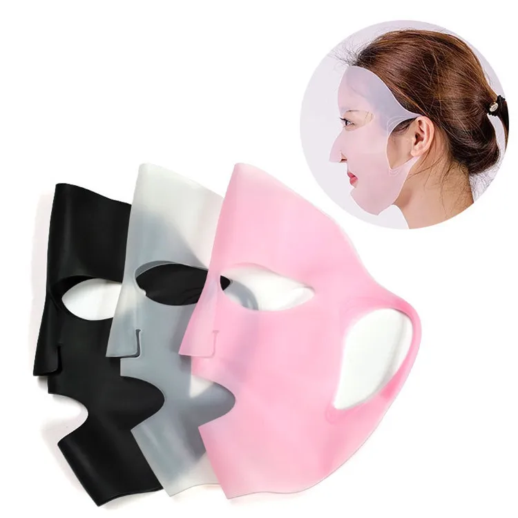 Food Grade Silicone Reusable Cosmetic Tools Female Facial Mask