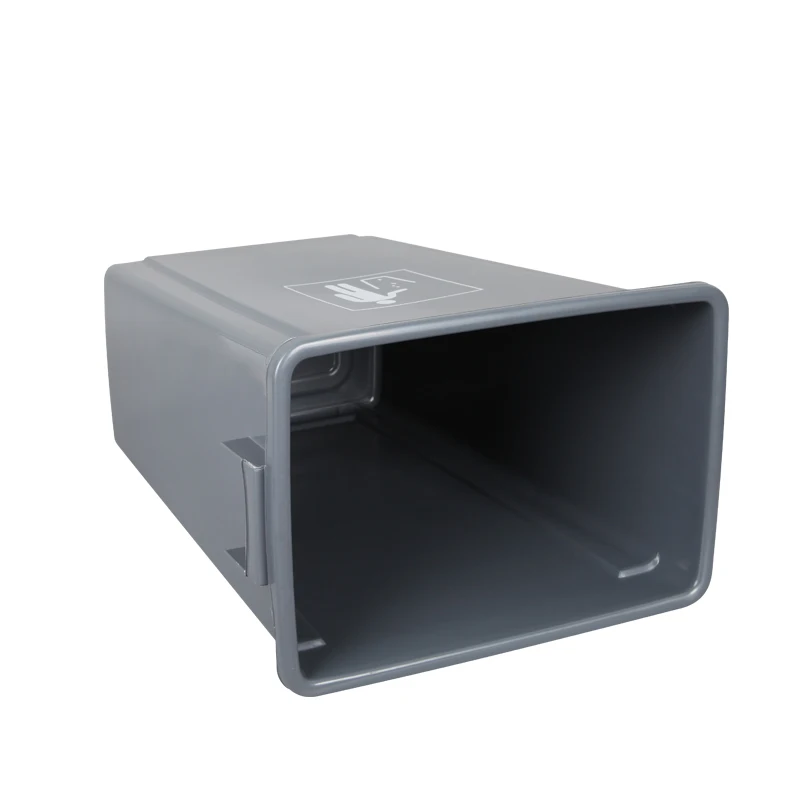 50 Liter or 60 Liter Large Clamshell Garbage Bins Office Dustbins with poping up lid