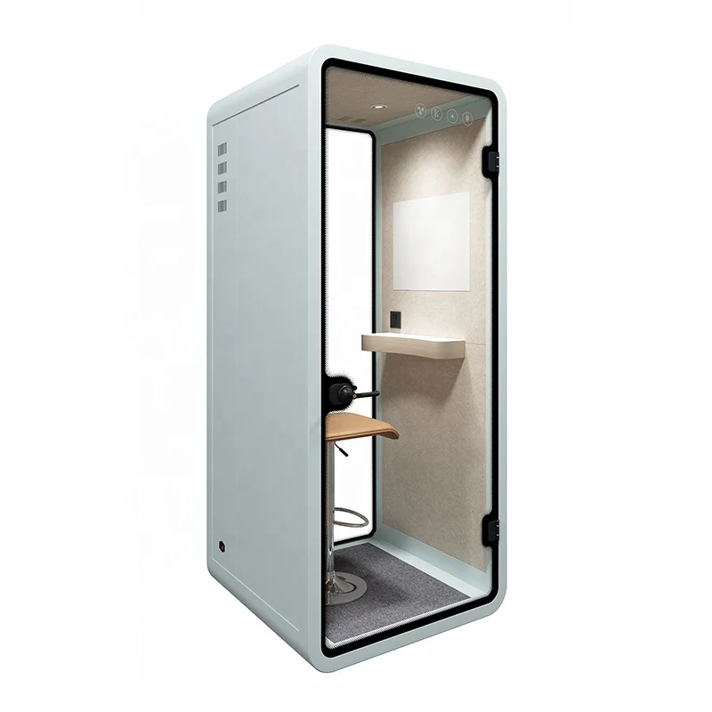 Manufacturers office meeting booth music recording soundproof phone booth for office