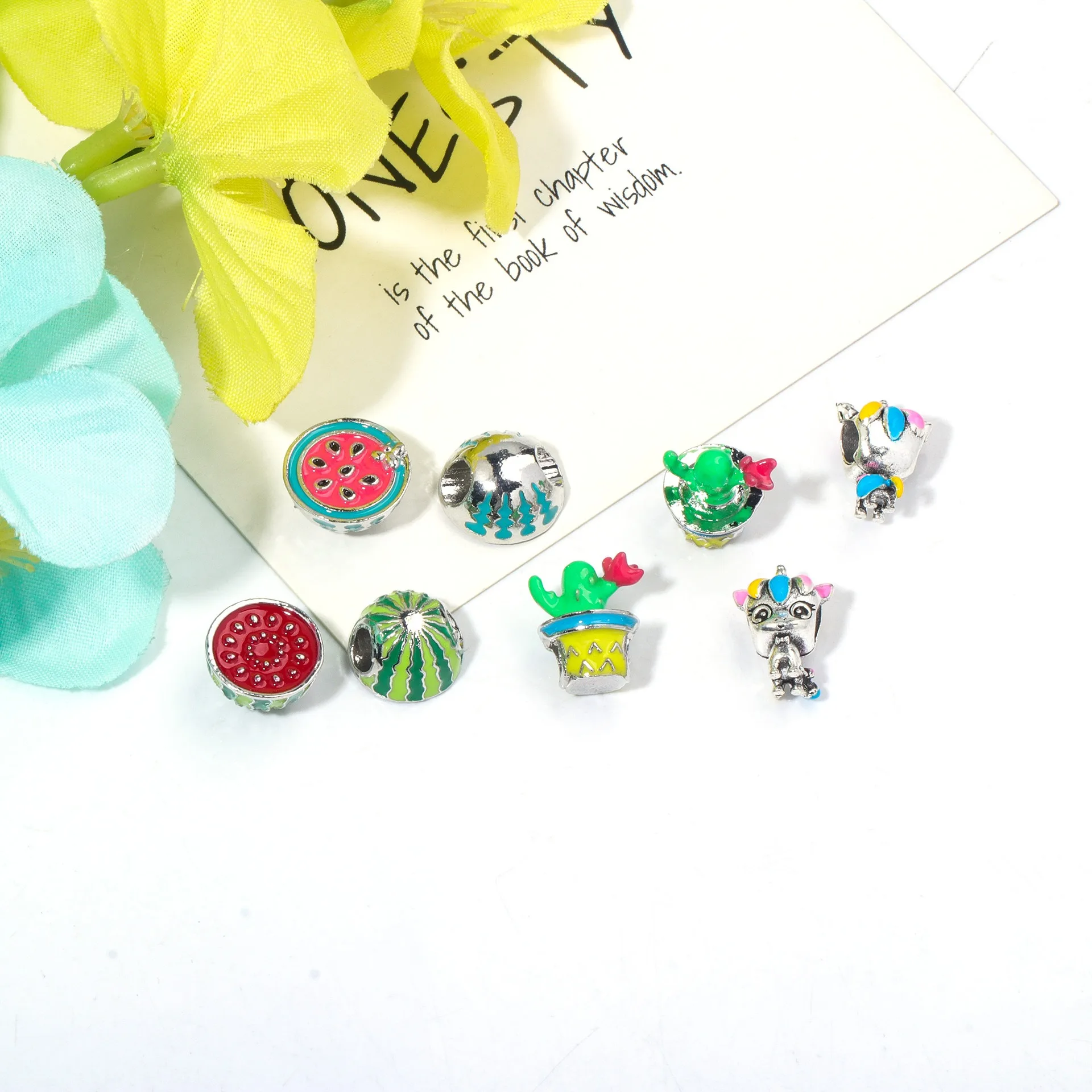 Новое поступление кулон ювелирные изделия из бисера бабочка для браслета ожерелье Красочный браслет картина маслом Сделай Сам бисер