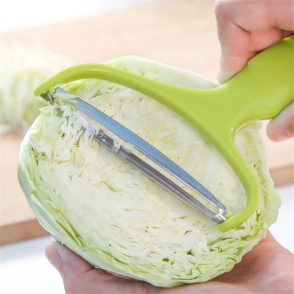 Kitchen Tools Salad Vegetables Peelers Kitchen Accessories Cabbage Wide Mouth Fruit Peeler Stainless Steel Knife