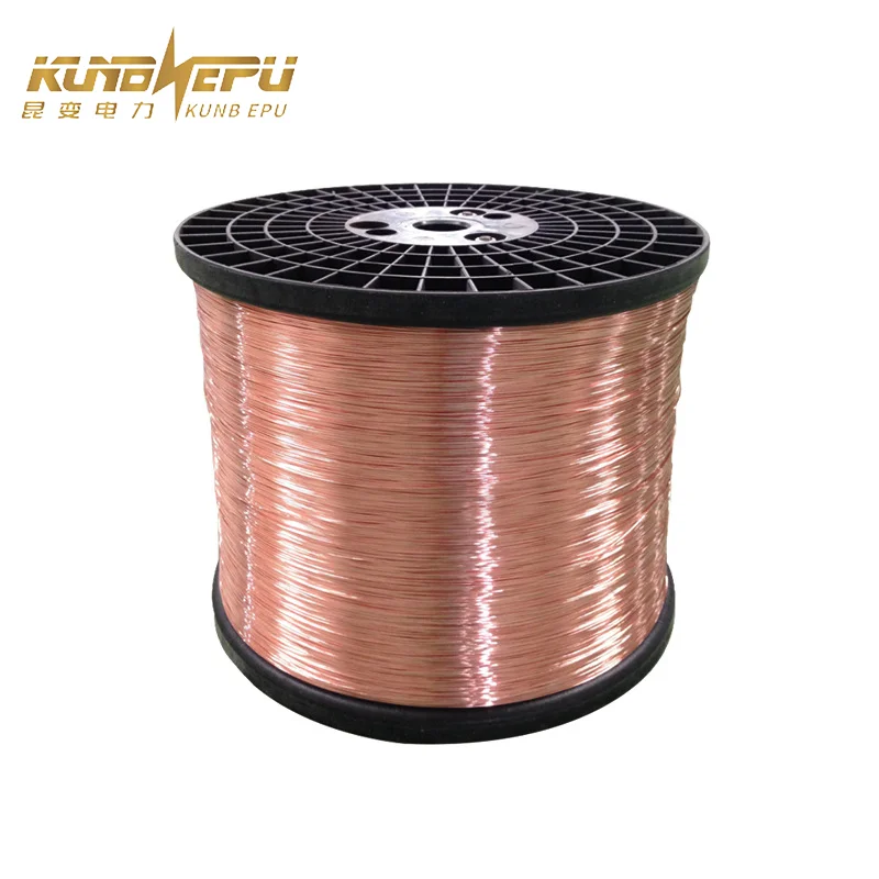 Free Sample 15A Single Core Solid Magnetic Coil Wire Heating IEC PVC Enameled Copper Clad Aluminum (CDA) Wire 50m Overhead China