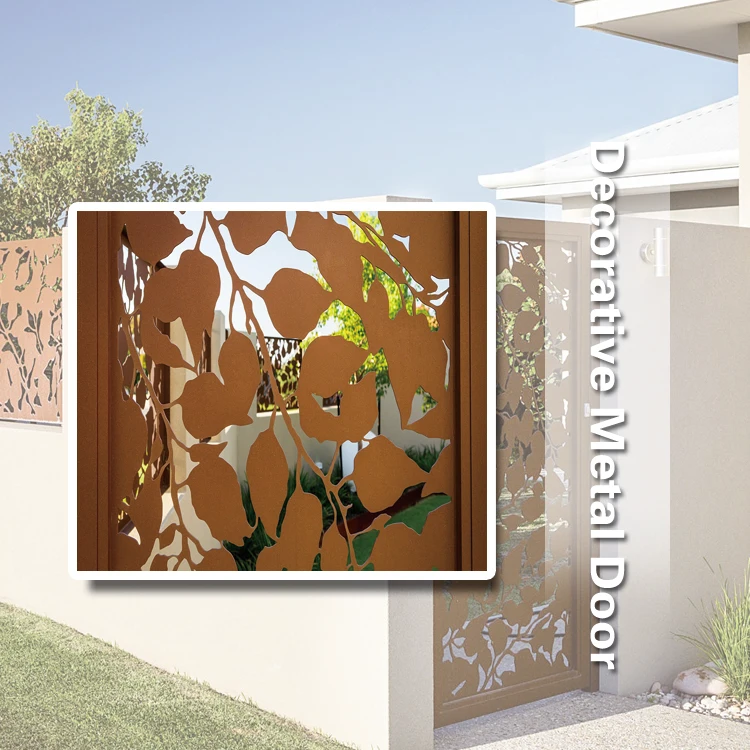 Декоративная алюминиевая панель для ограждения с порошковым покрытием