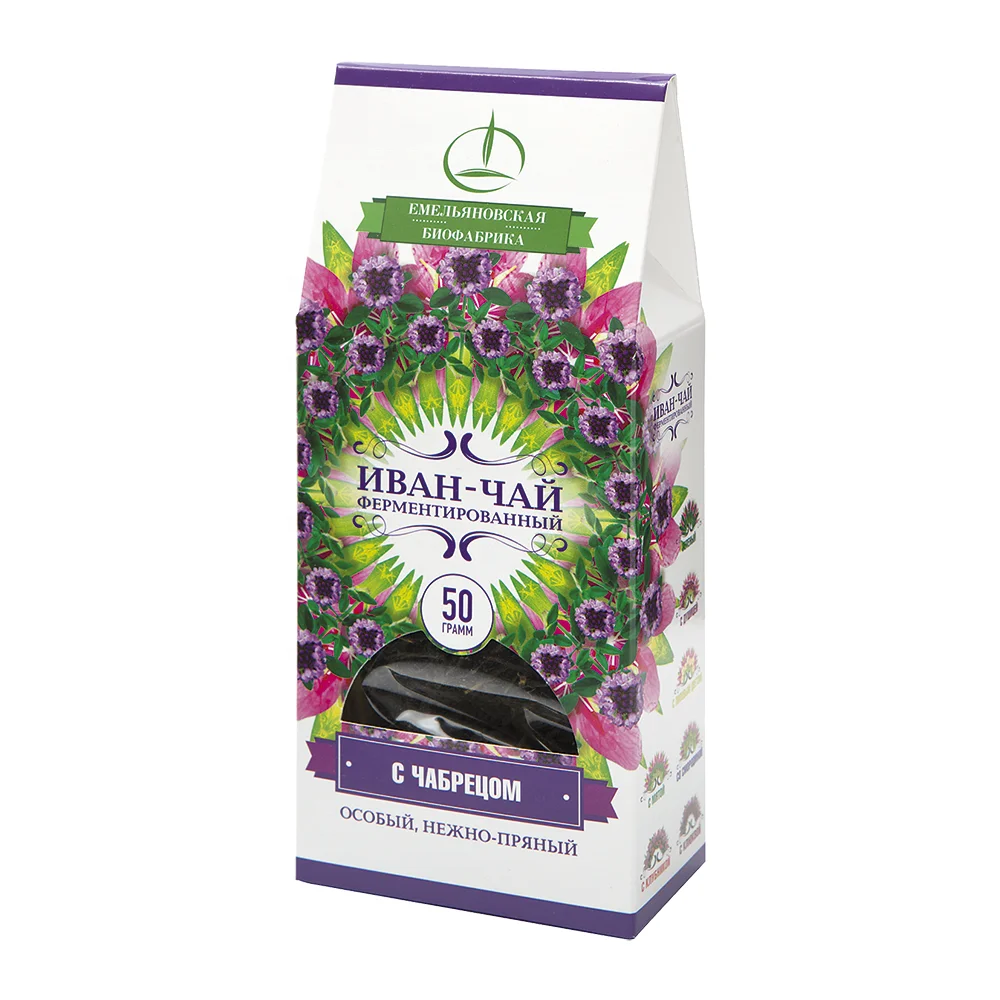 High Quality Wholesale Natural Fermented Fireweed Willow Herb Loose Herbal Tea With Thyme Leaves 50g