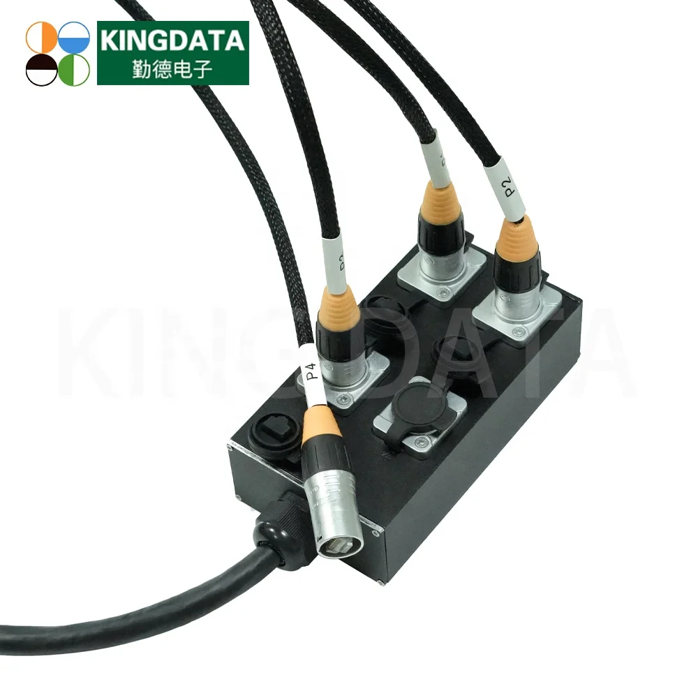 OEM factory   snake cable 6 channels stage box 50 meter RJ45 to RJ45 audio snake cable for Digital Audio