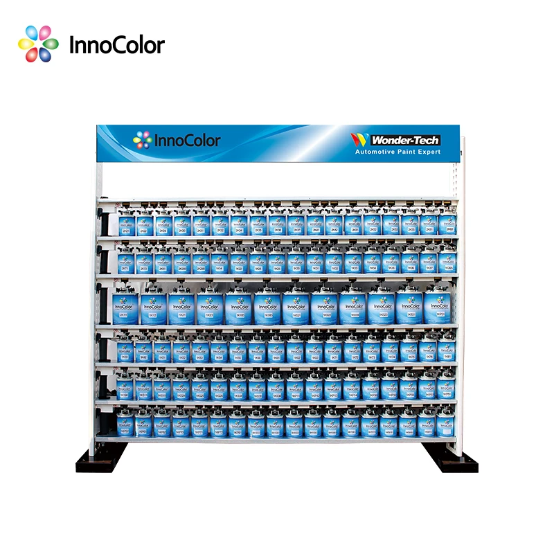 InnoColor Mixing System Basecoat 1K 2K Solid Color Coating BYK Spectrophotometer Automotive Car Paint