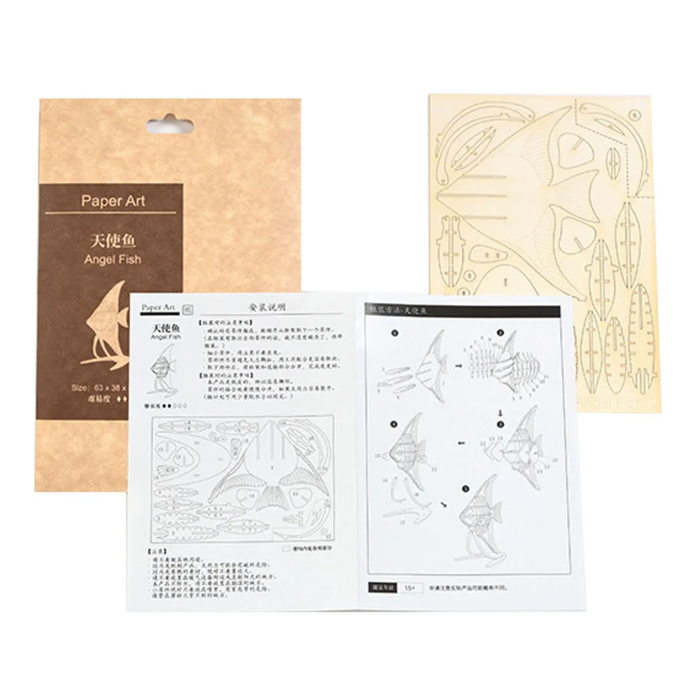 Best Popular Giraffe 3D Puzzle Wooden Educational Craft Kits For Baby Wooden Toy