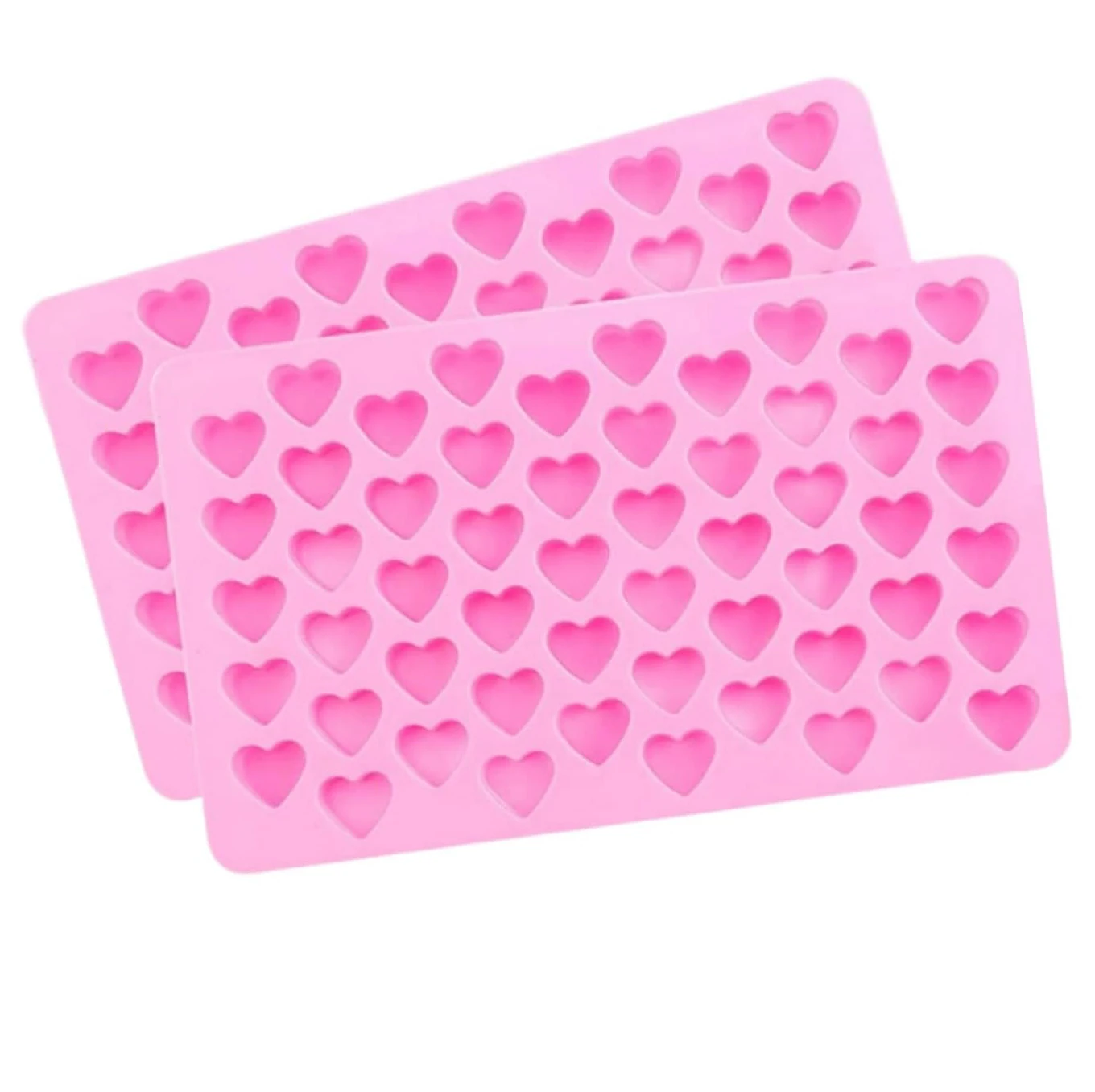 Chocolate Silicone Mold Non-Stick Food Grade Heart Shaped Reusable Candy Mold Silicone Molds For Baking Homemade Treats Candy