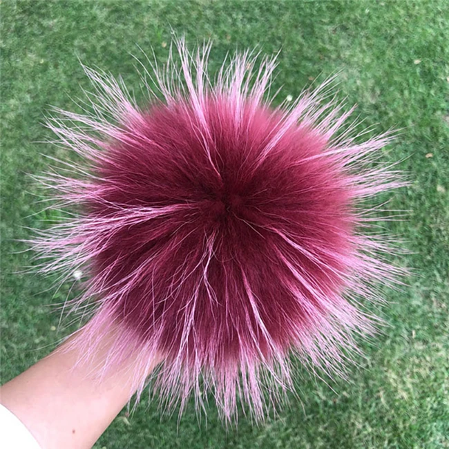 19cm Pompones Natural Color Pompoms