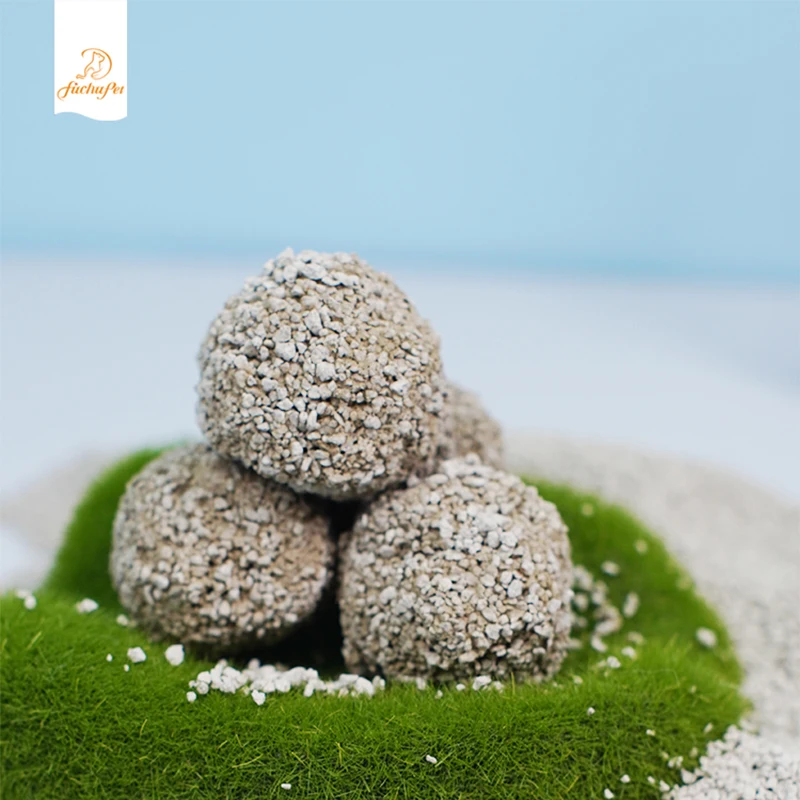 Luxury Crushed Bentonite Cat Litter Strong Clumping Fresh Peach Scented Activated Carbon Granules Irregular in Size