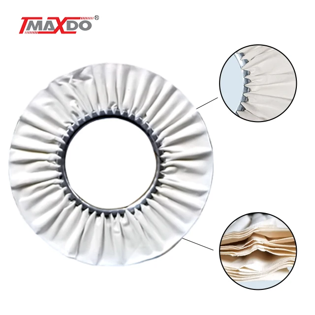 Wholesale White Wind Cloth Wheel Polishing Buff Cloth Wheel For Metal