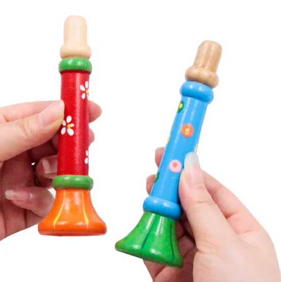 Cheap Natural Wooden Trumpet