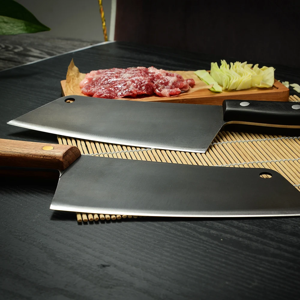 Xingye 7 Inch Ultra Sharp Vegetable Meat Chopping Full Tang Black Blade Stainless Steel Wholesale Knives Kitchen Knife Cheap