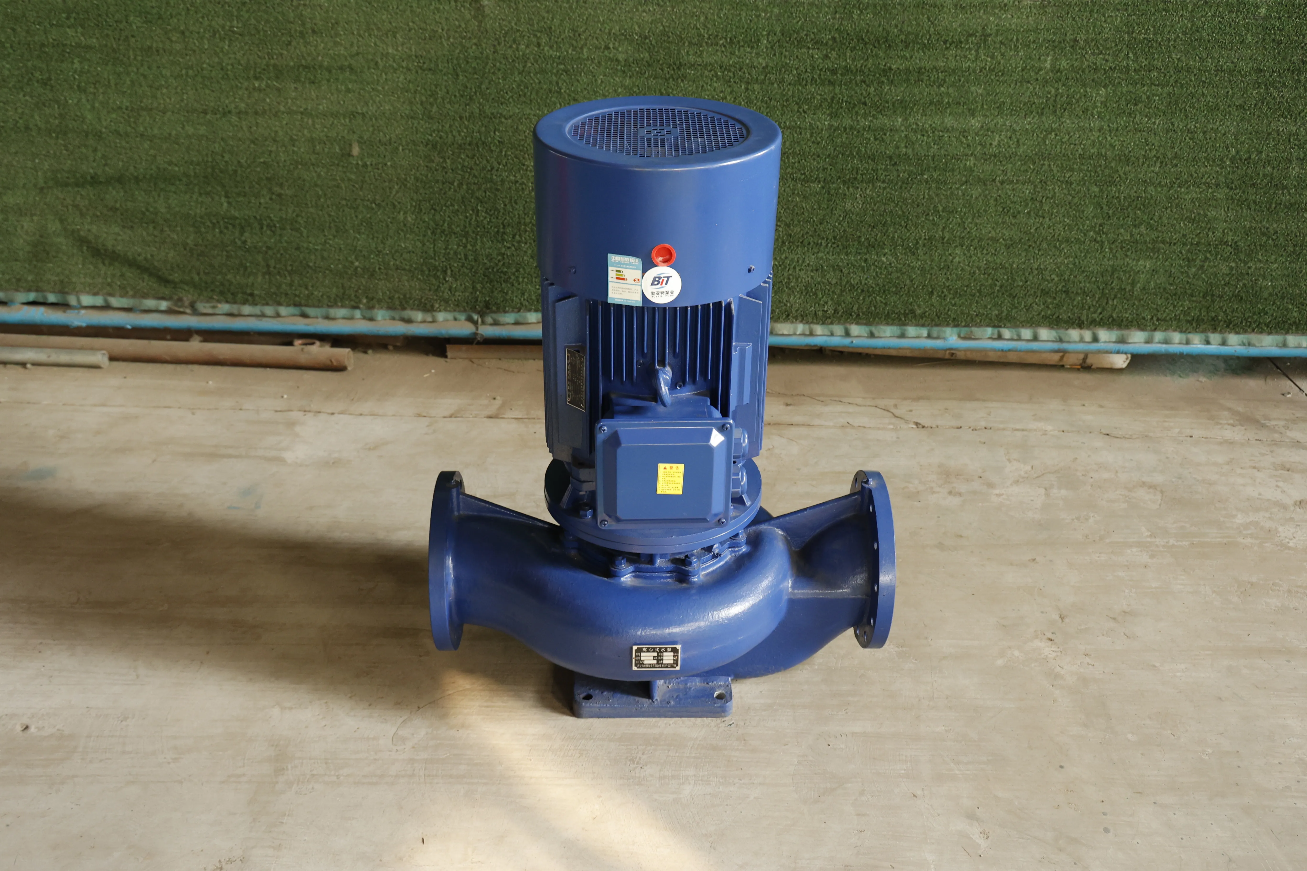 High Efficiency 5KW Single Stage Cast Iron Pipeline Circulation Pump Food Marine Multistage OEM Customizable