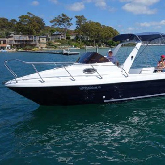 
Fiberglass cheap Cabin Fishing yacht boat for sale 