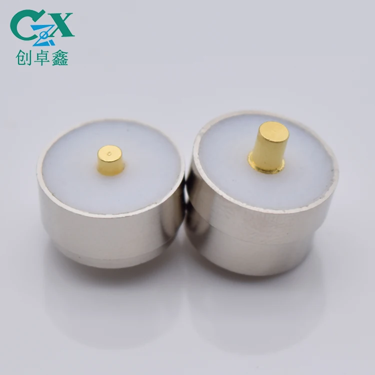 Customized 10a-15a large current waterproof 2pin circular magnet connector